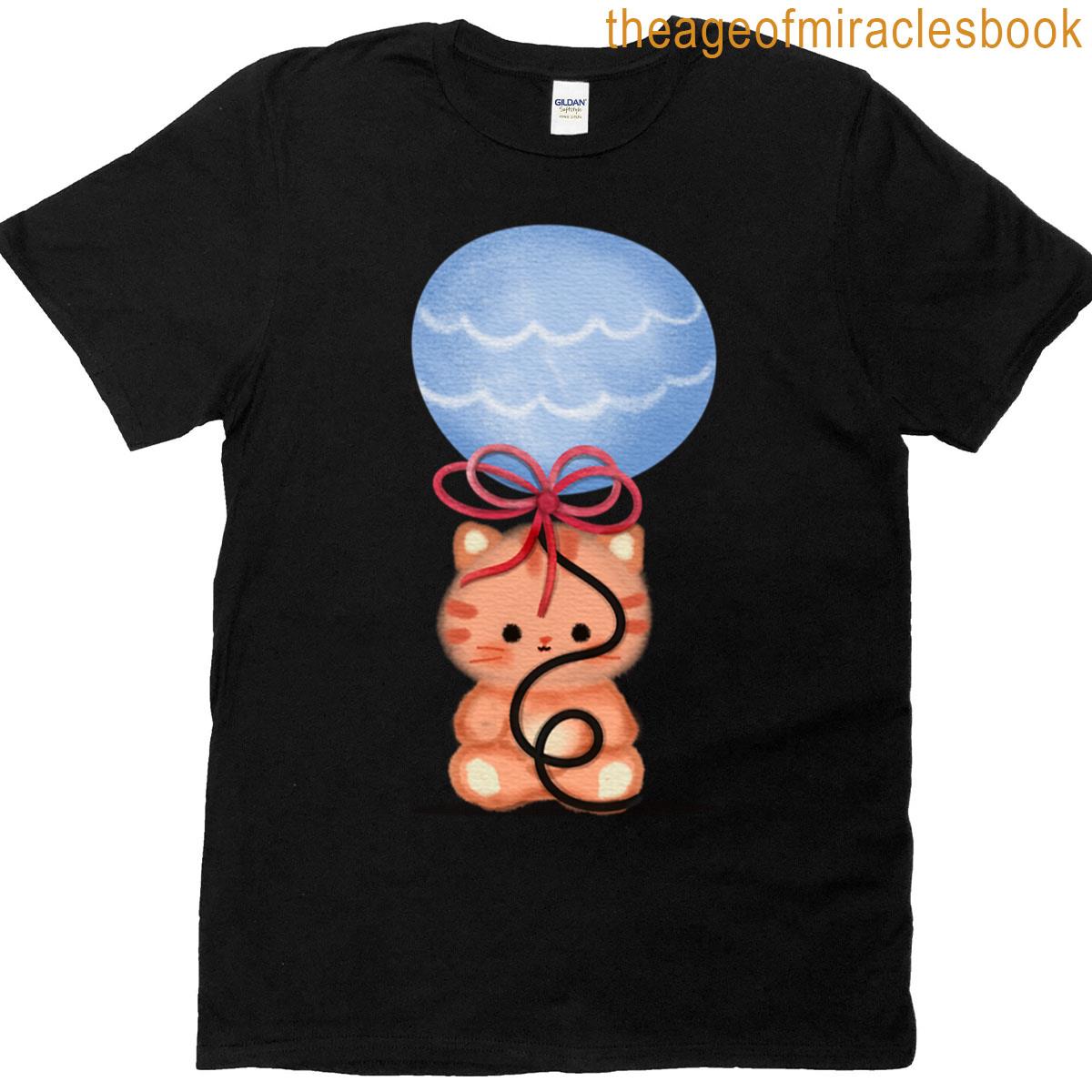 Cute Cat With Ball T-shirt