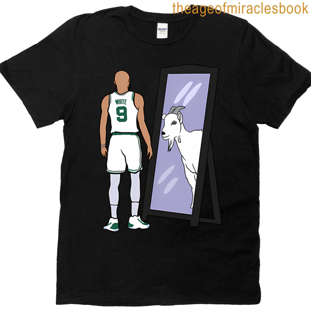 Derrick White Mirror Goat Oversized T-shirt