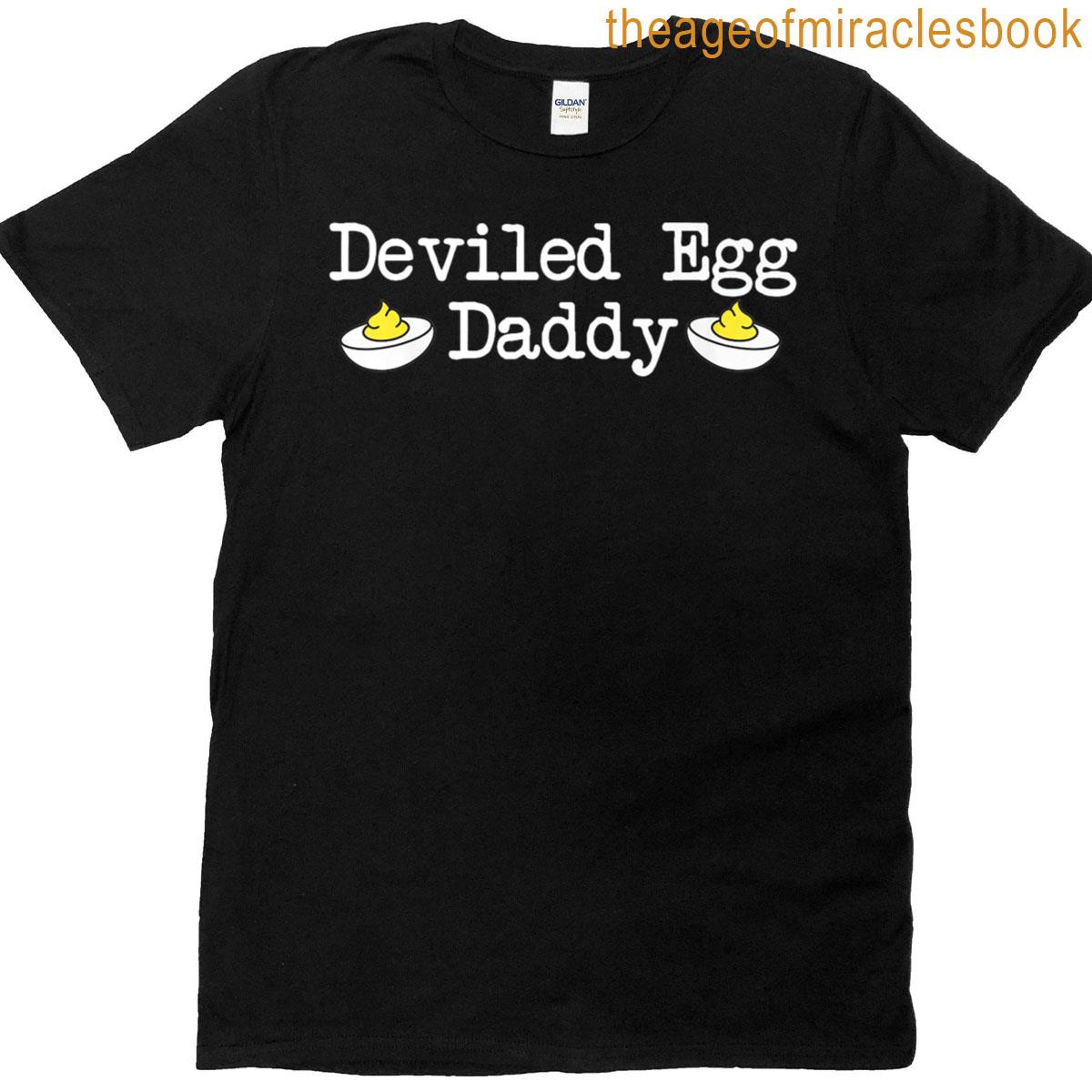 Deviled Egg Daddy Retro Dinner You Know Why Im Here Premium T-shirt