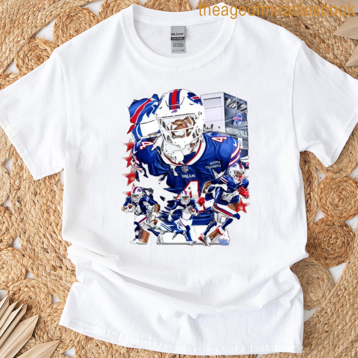 James Cook Buffalo Stadium T-shirt