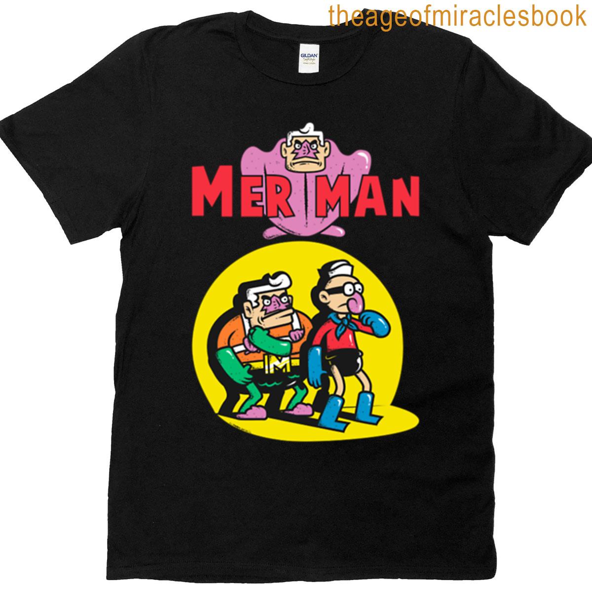 Mermaid Man And Barnacle Boy T-shirt