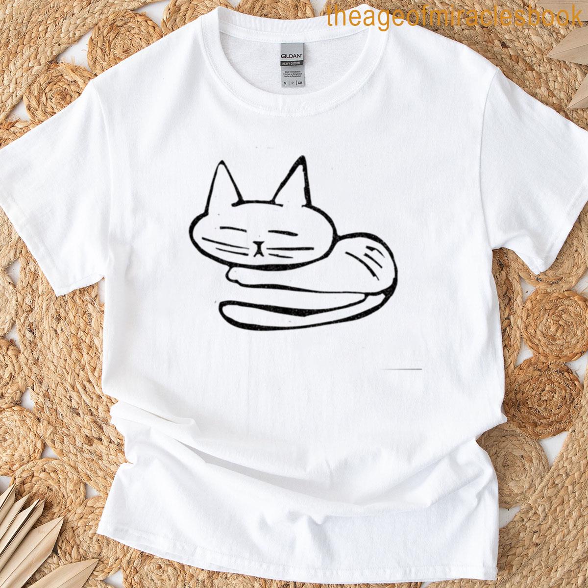 Napping Cat T-shirt