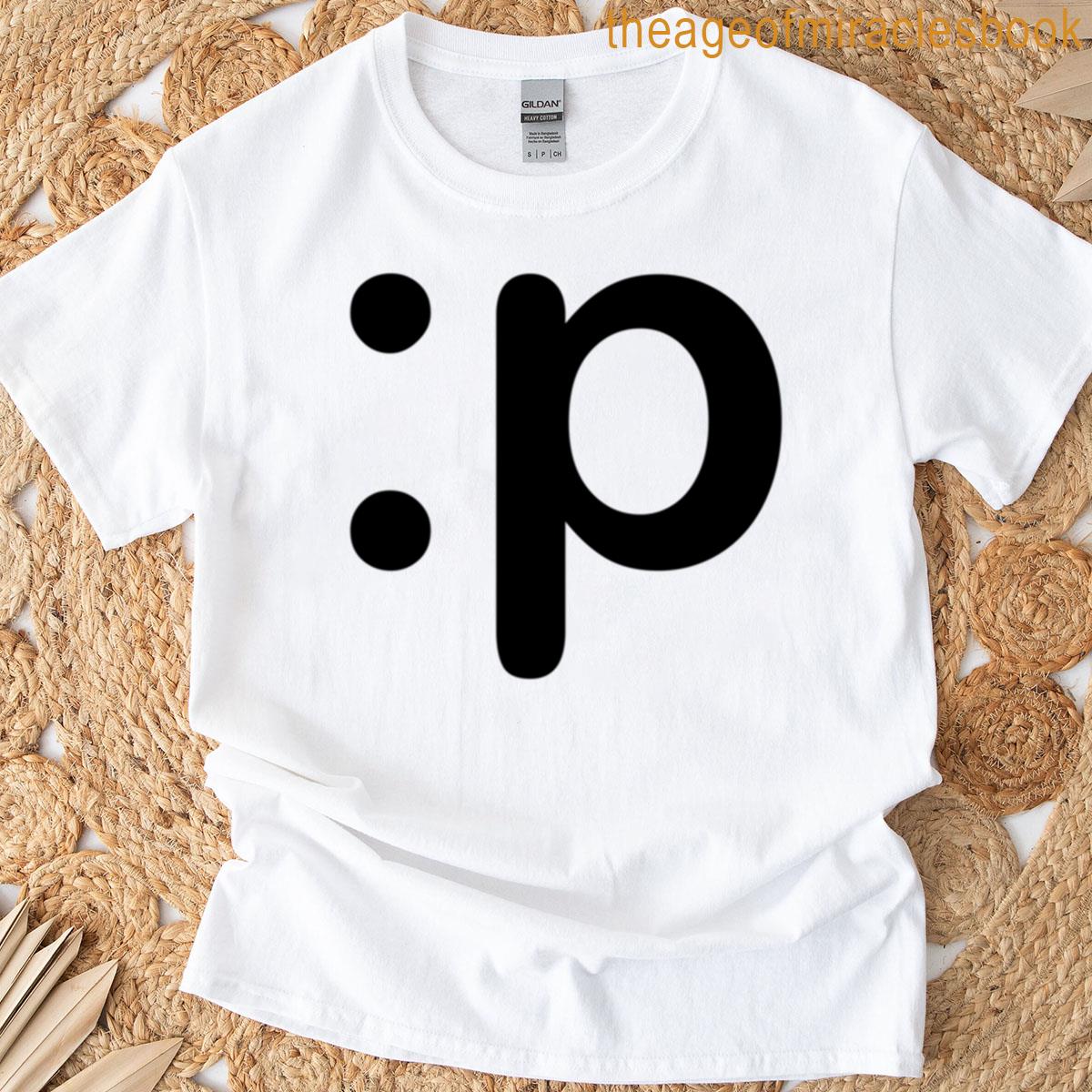 P Silly Keyboard Emote T-shirt