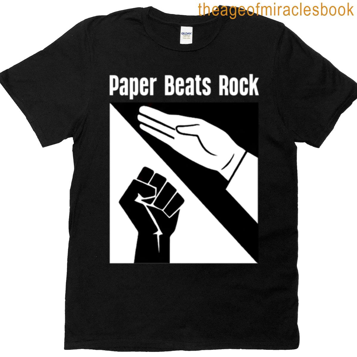 Paper Beats Rock T-shirt