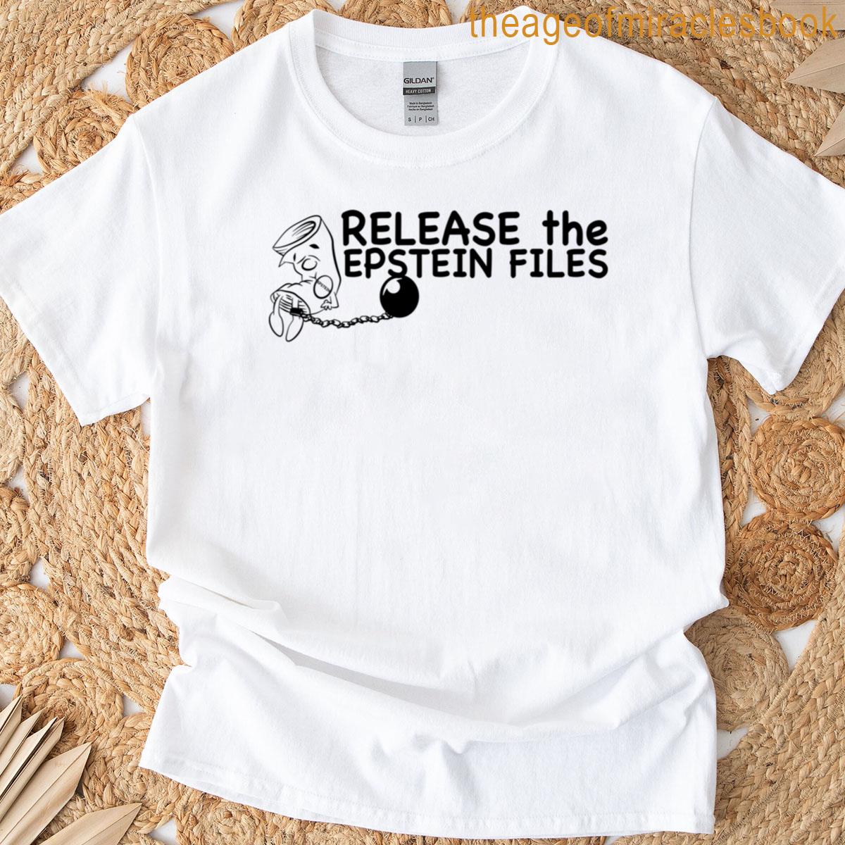 Release The Epstein Files T-shirt