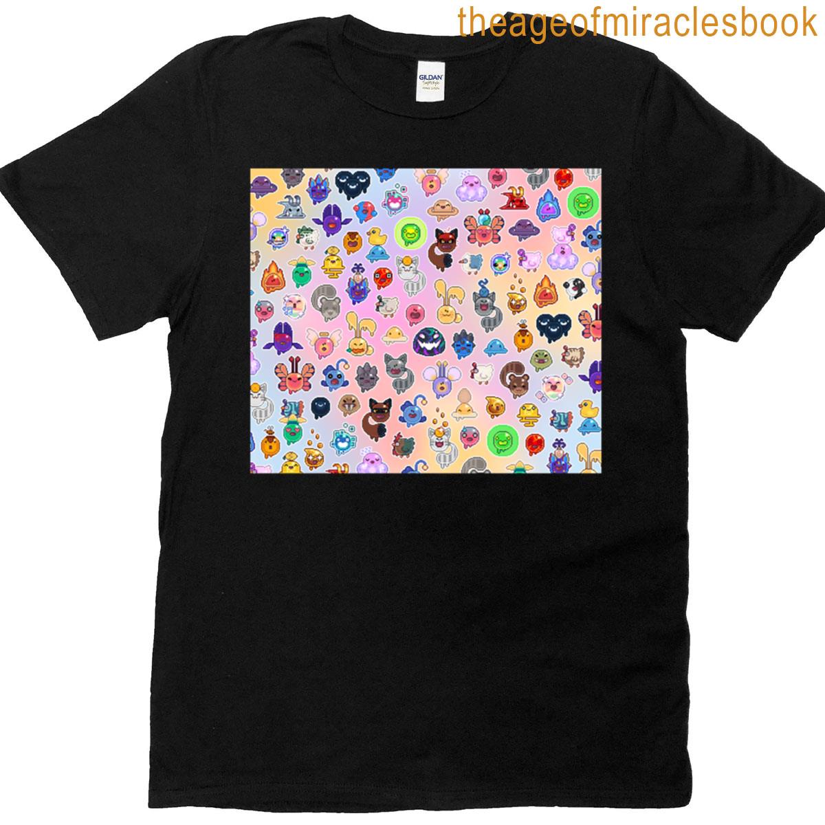 Slime Rancher Pattern T-shirt