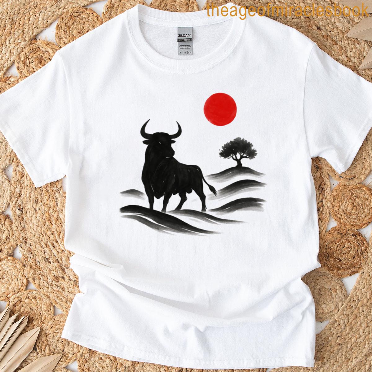 Sumi-e Style Spain T-shirt