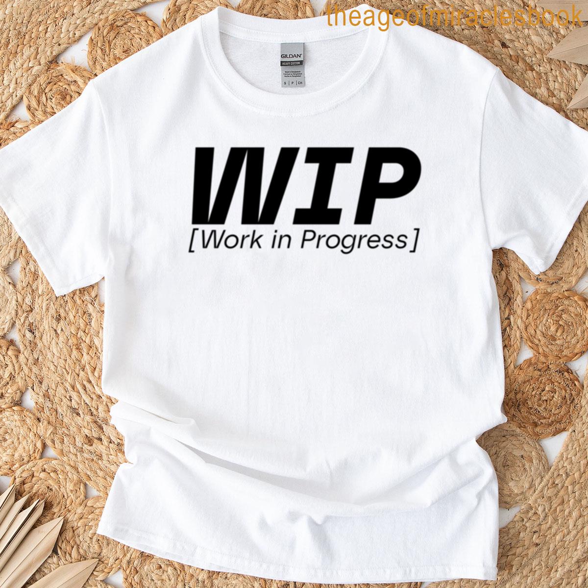 Wip – Work In Progress Oversized T-shirt