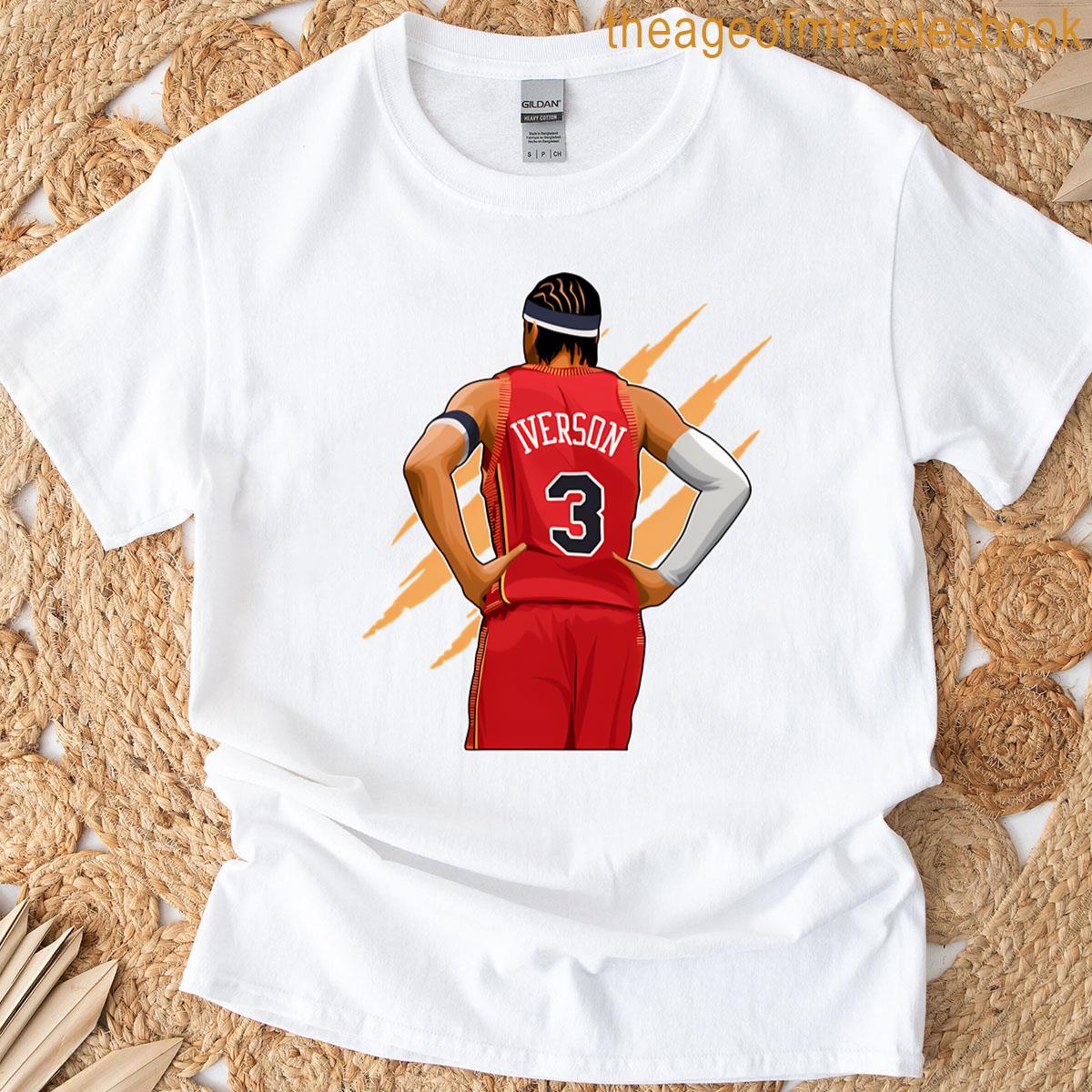 Allen Iverson Stand Focus Bold 3 Claw T-shirt