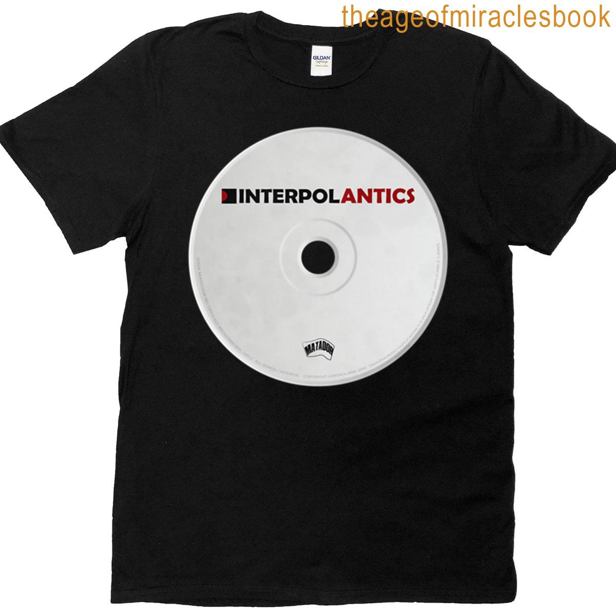 Interpol Antics Cd T-shirt