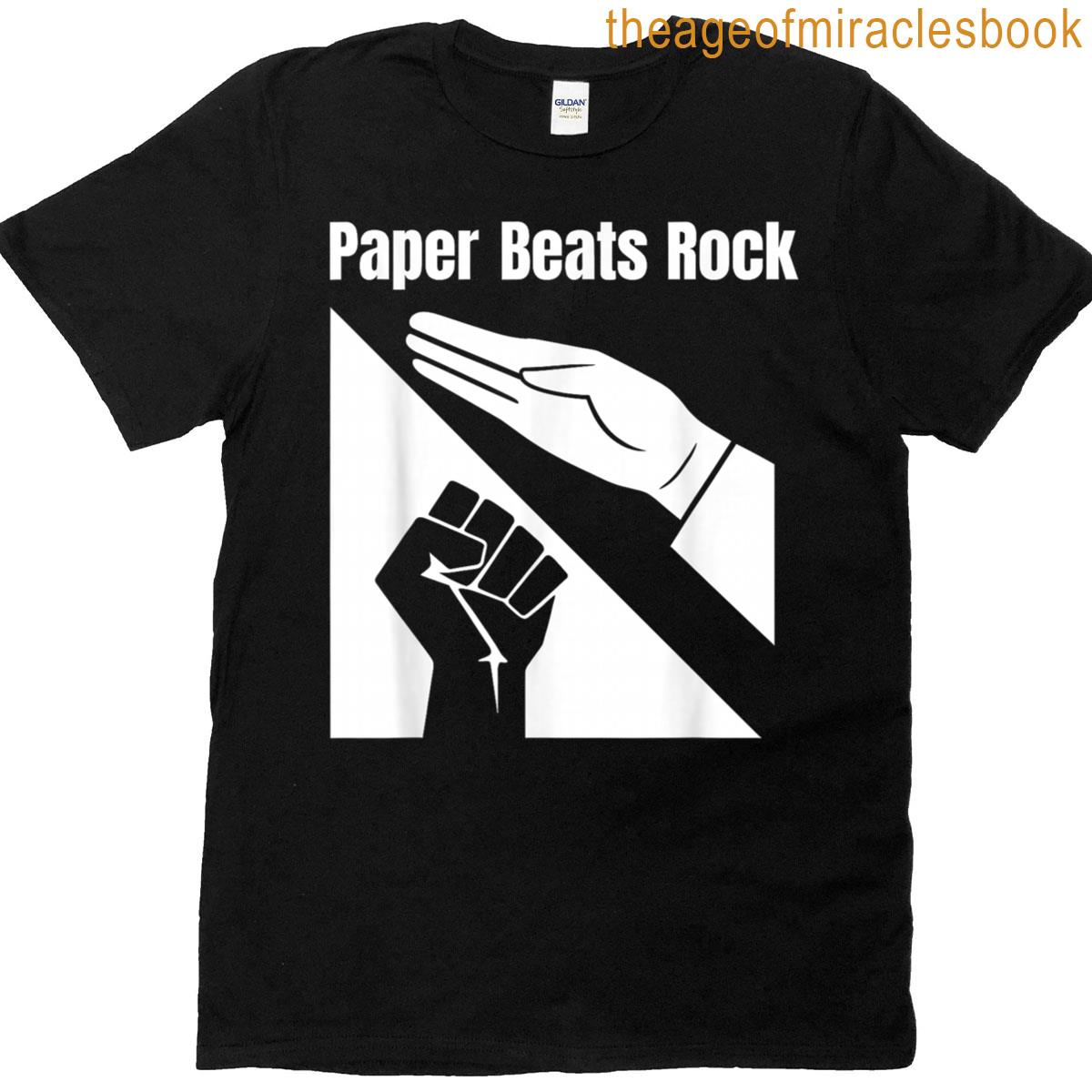 Paper Beats Rock T-shirt