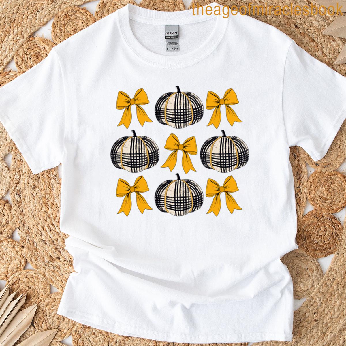 Pumpkins And Bows T-shirt