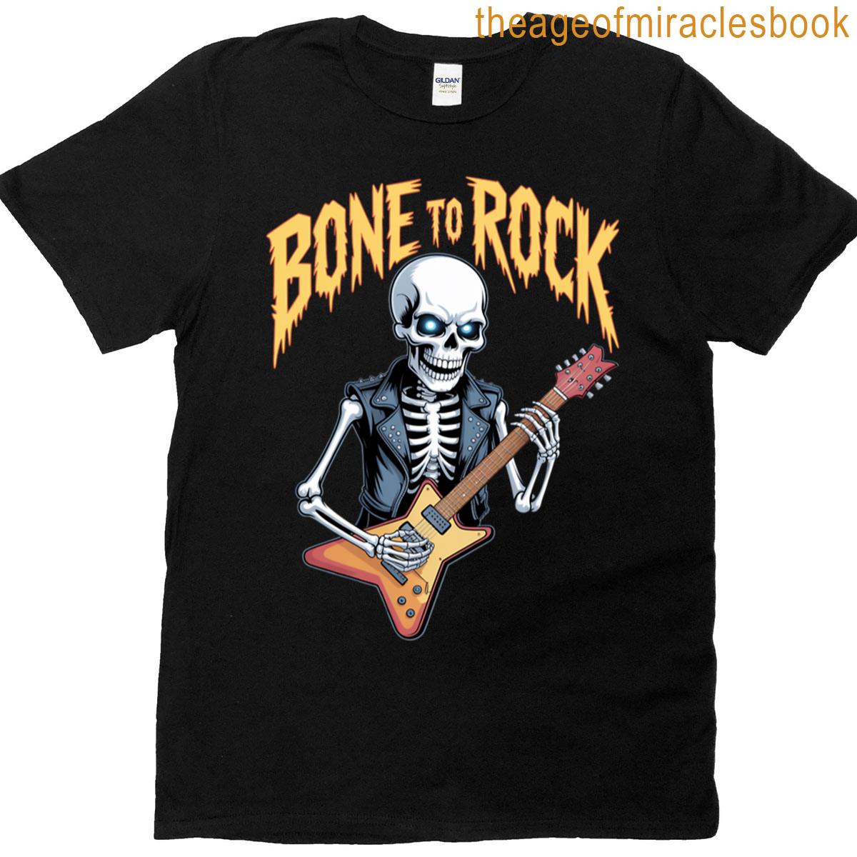 Skeleton Rock Band T-shirt