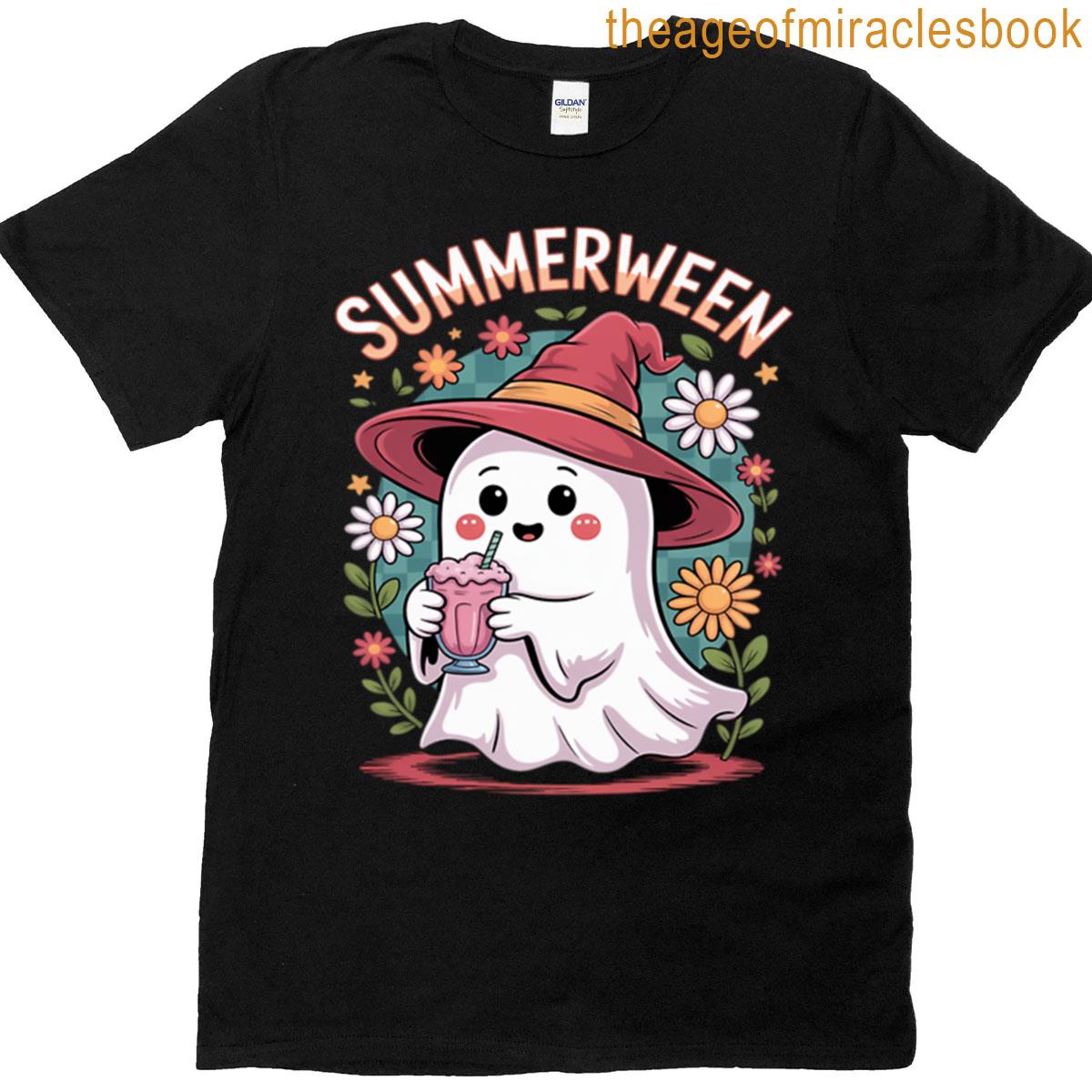 Summerween Funny Halloween Fall Trending T-shirt
