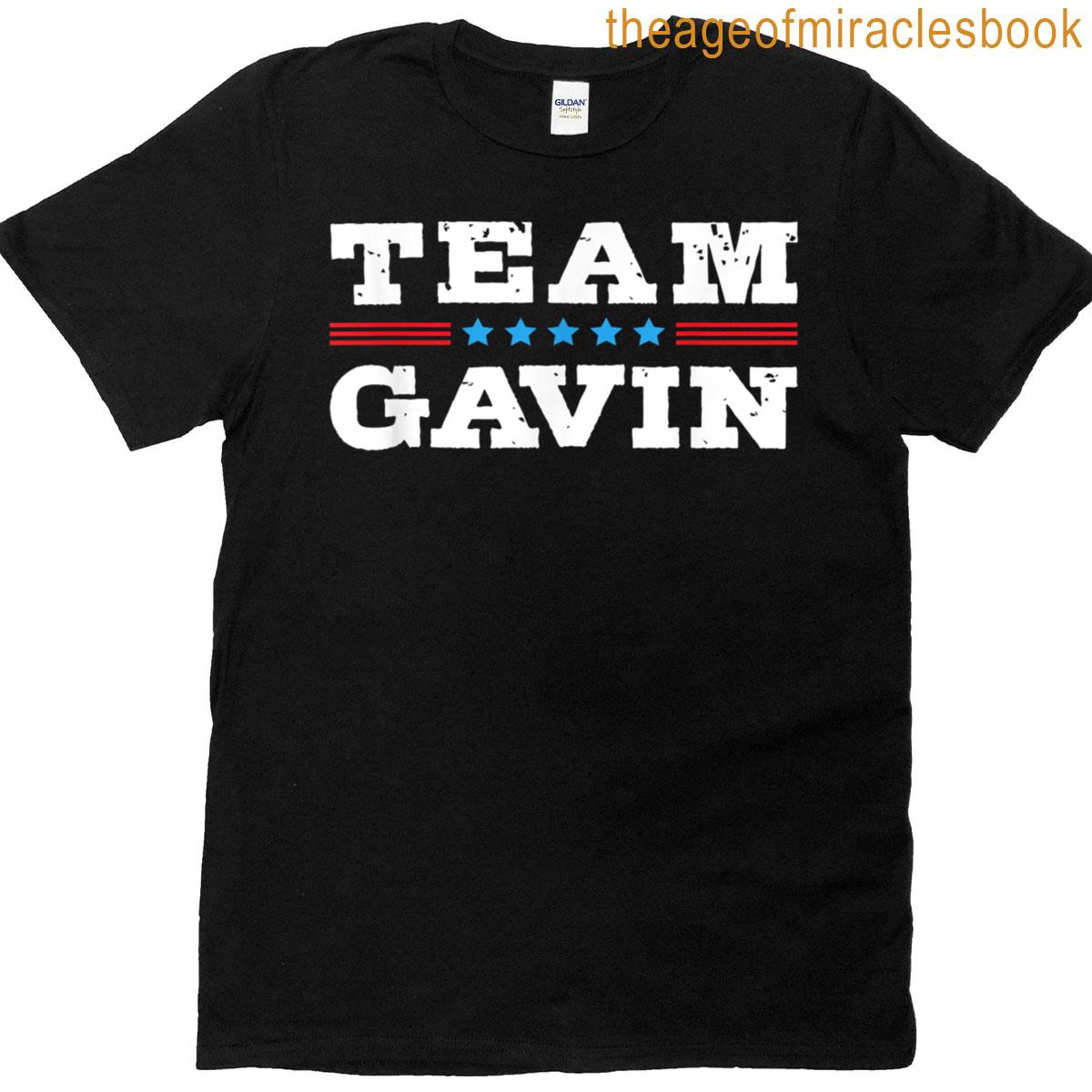 Team Gavin Birthday First Name T-shirt