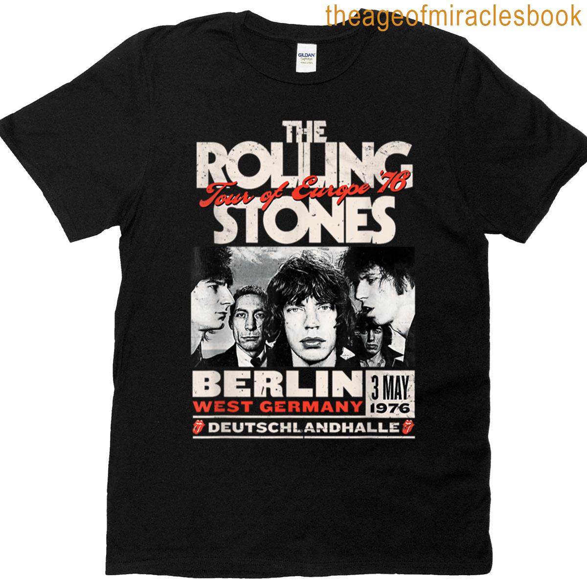 The Rolling Stones Berlin 76 T-shirt