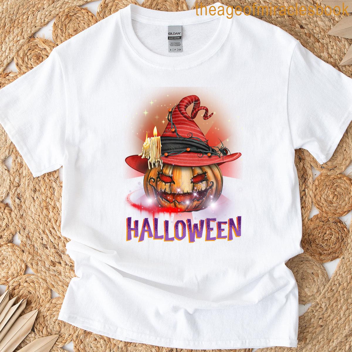 Witchy Vibes Pumpkin Smiles T-shirt