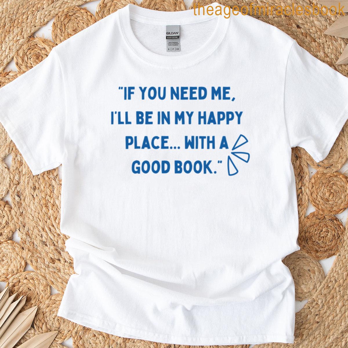 With A Good Book T-shirt