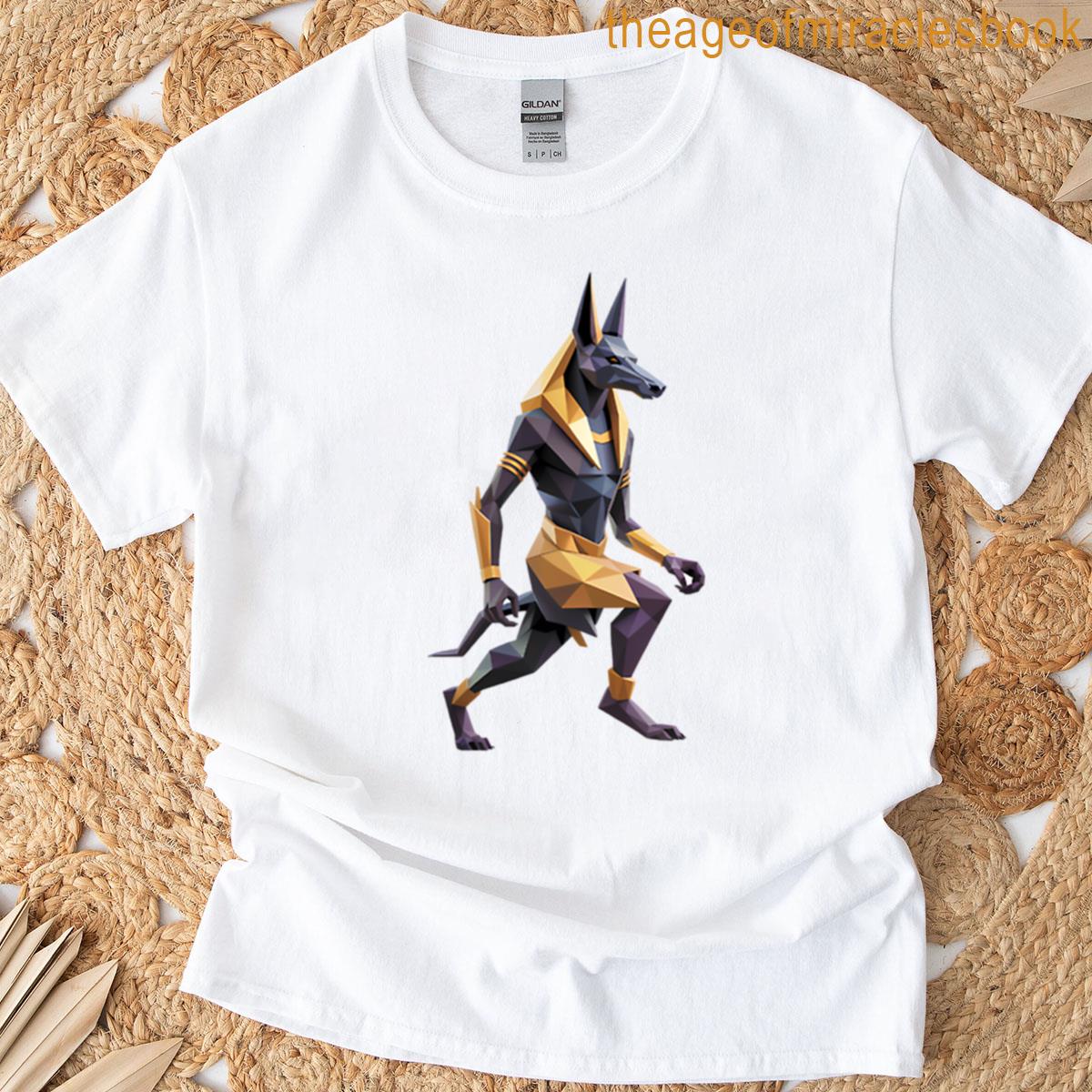 Anubis – Cool Low Poly Logo T-shirt