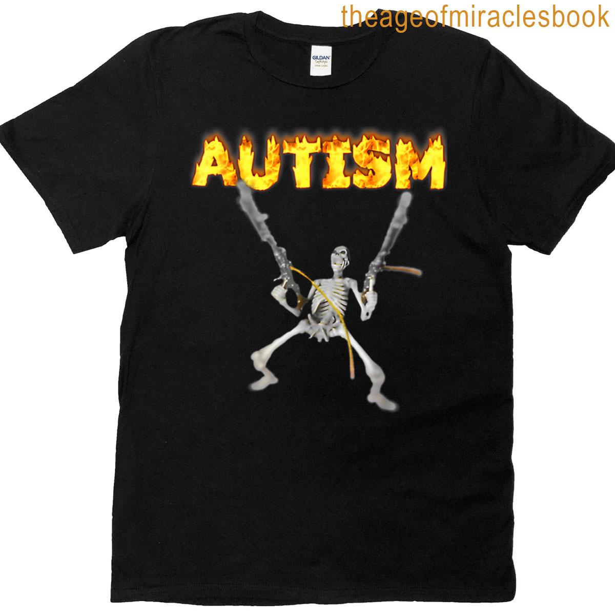 Autism Skeleton – Oddly Specific Dank T-shirt