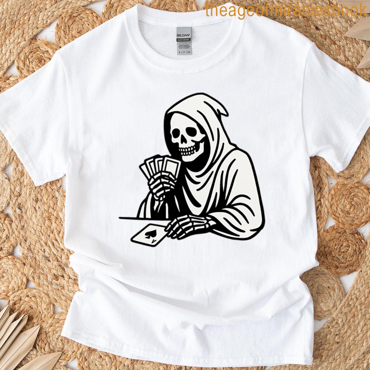 Death Plays Cards T-shirt