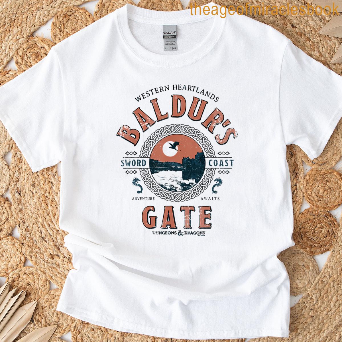Dungeons Dragons Baldurs Gate T-shirt