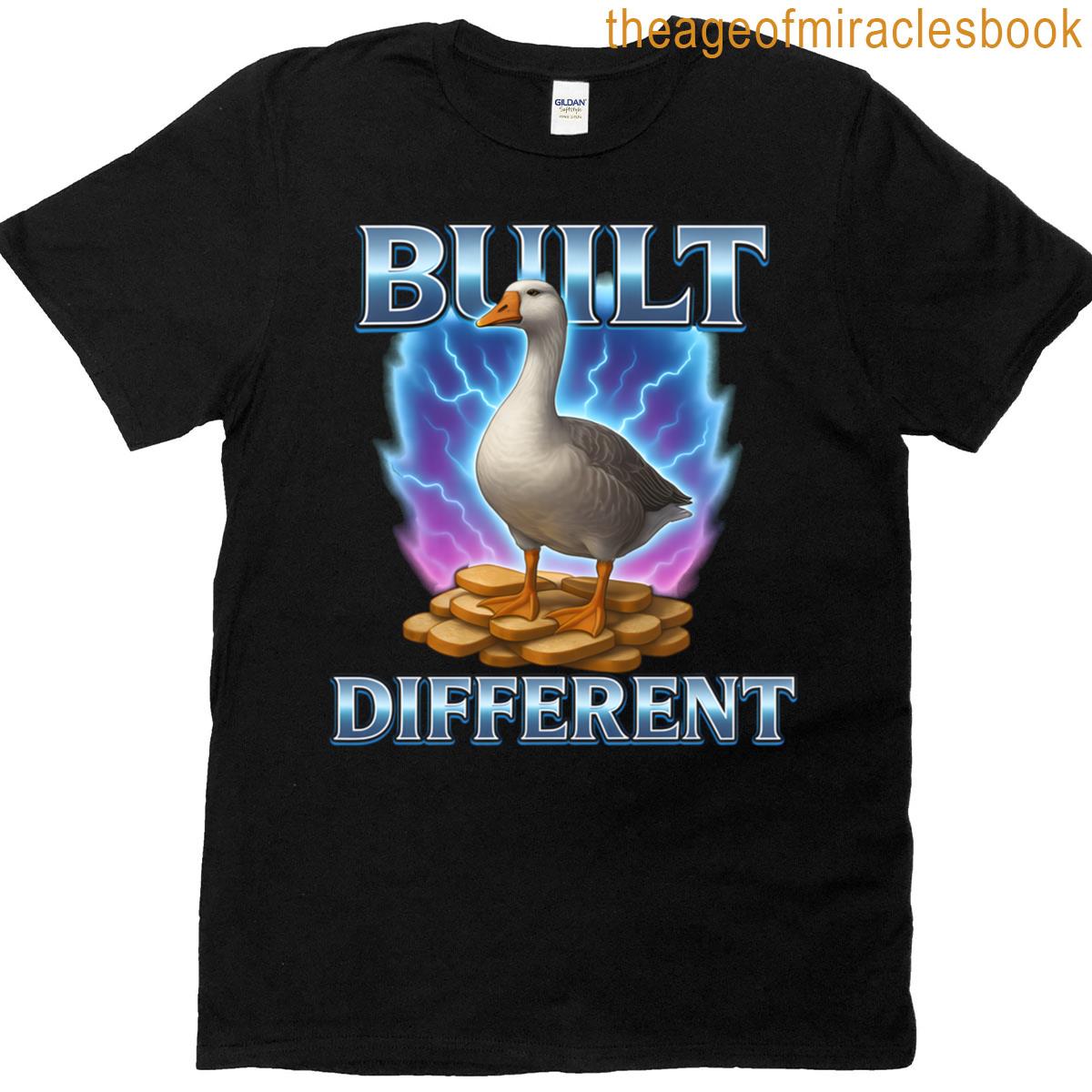 Funny Goose On Bread Meme Bootleg T-shirt