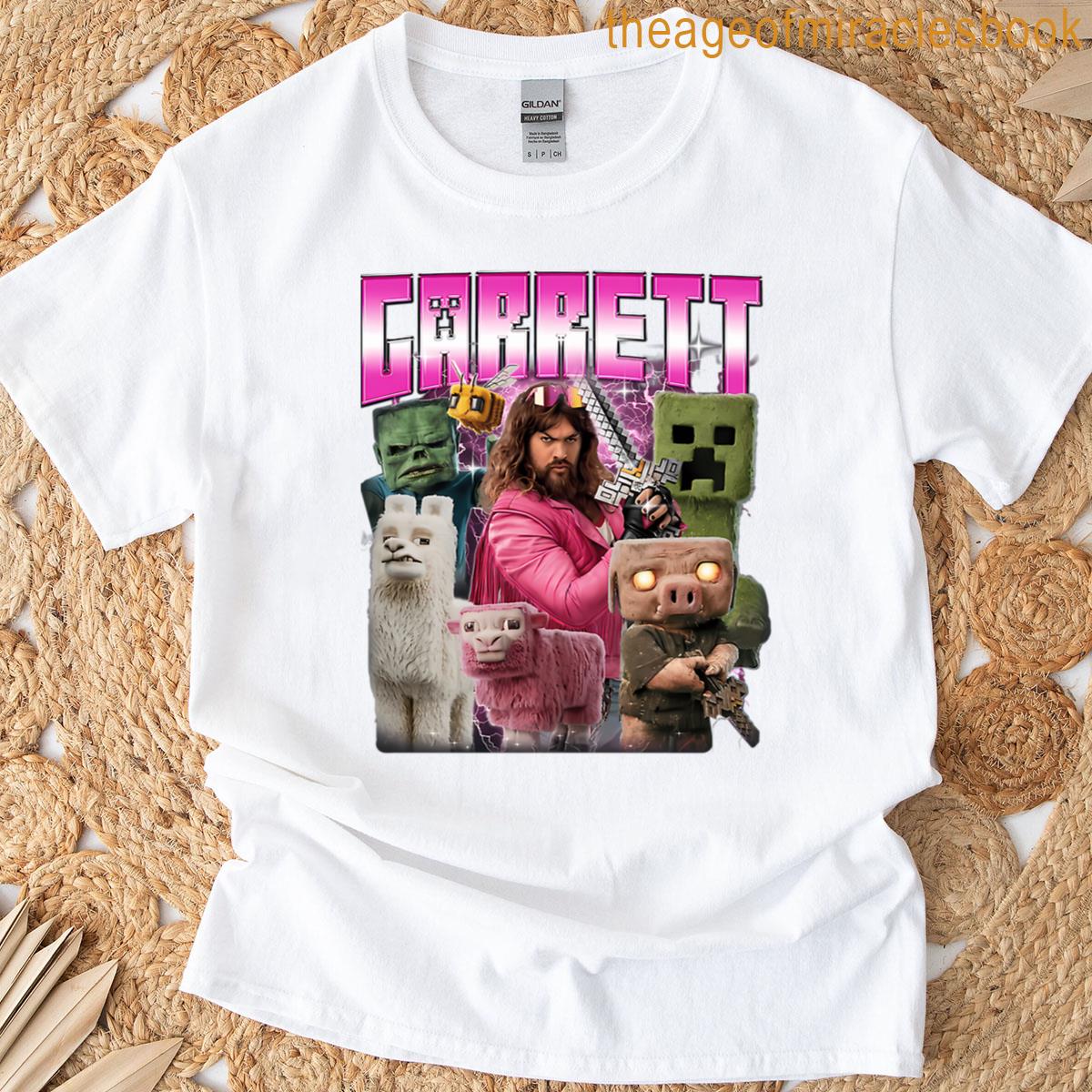 Garrett Minecraft Movie T-shirt