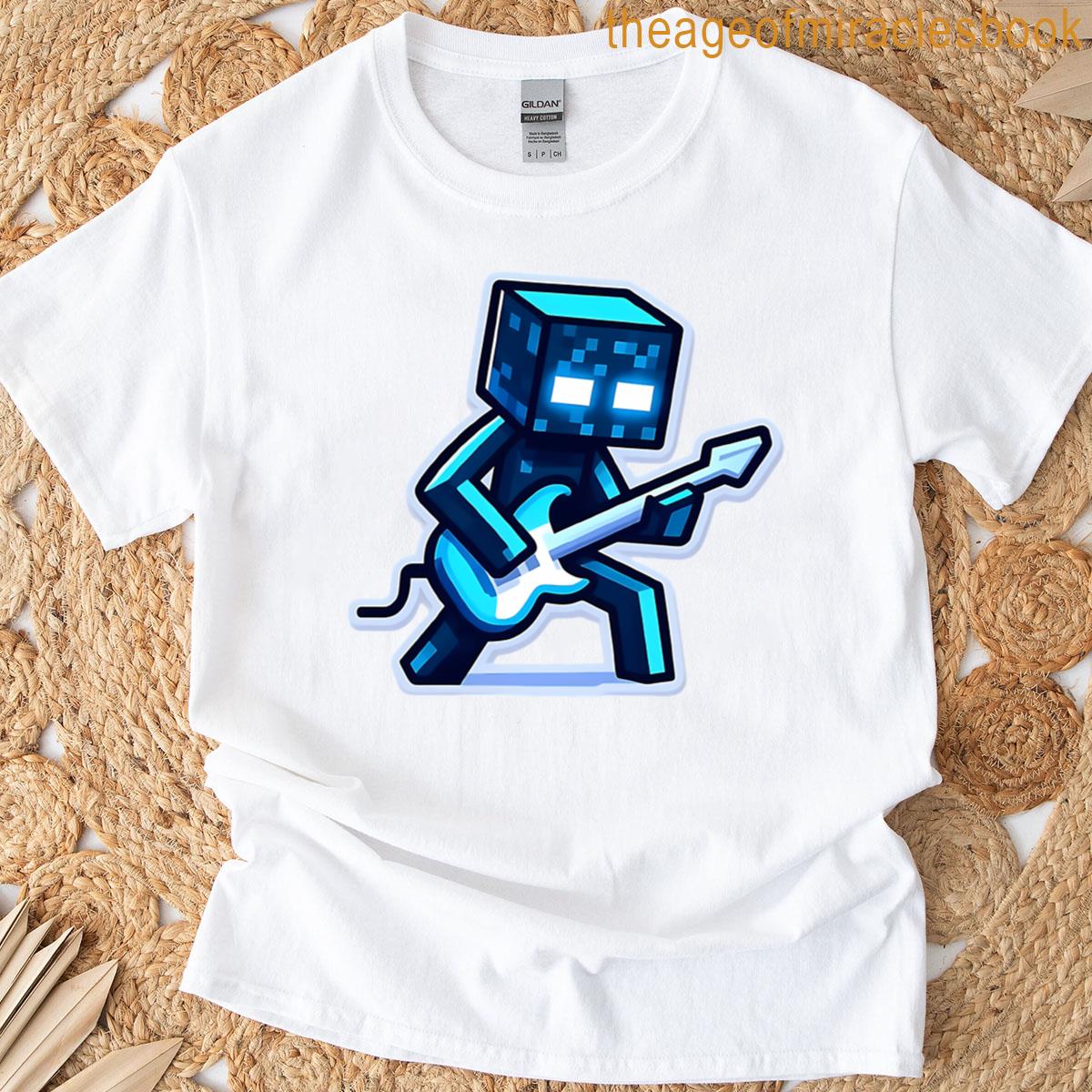 Guitarist Minecraft Enderman T-shirt