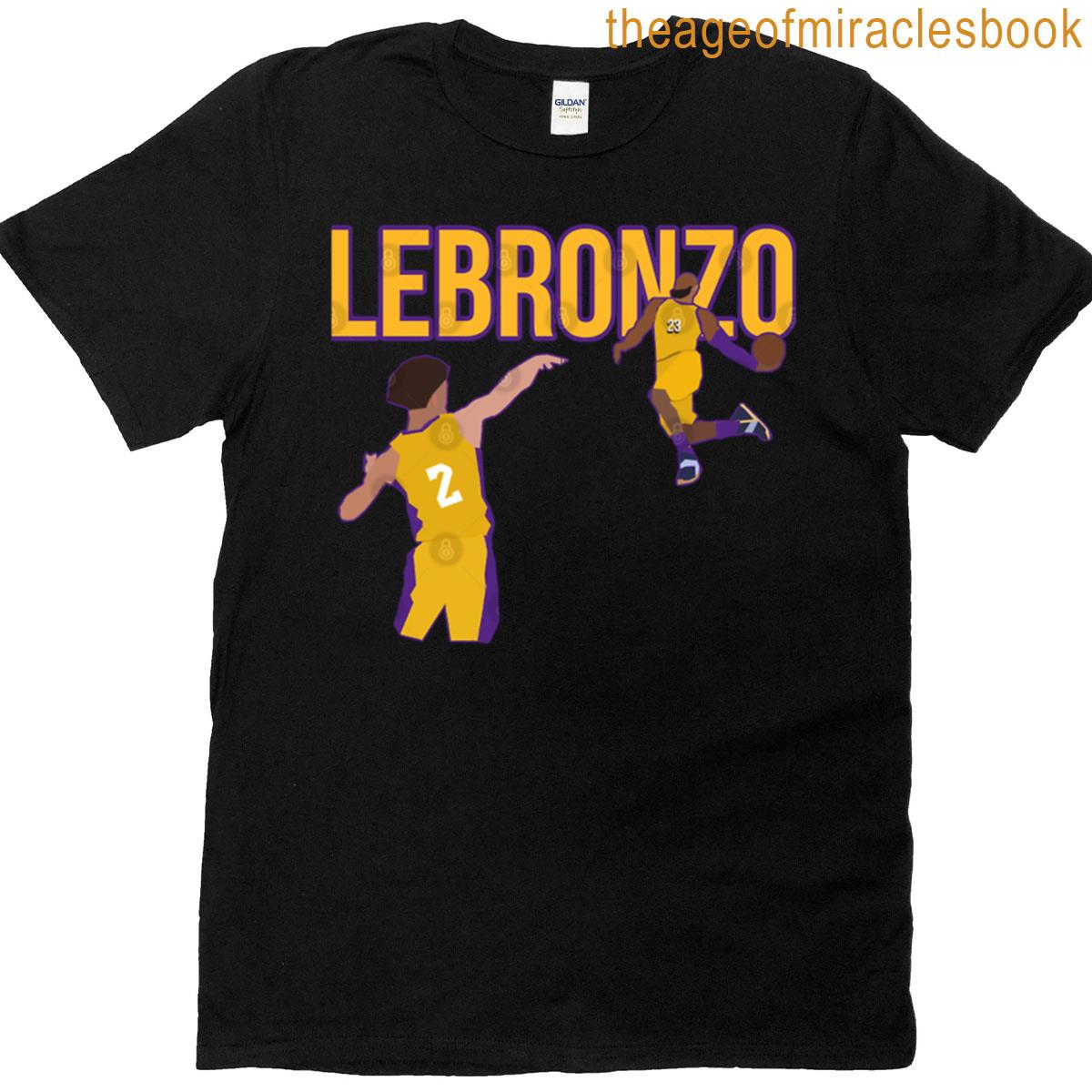 Lebron James Lonzo Ball – Lebronzo T-shirt