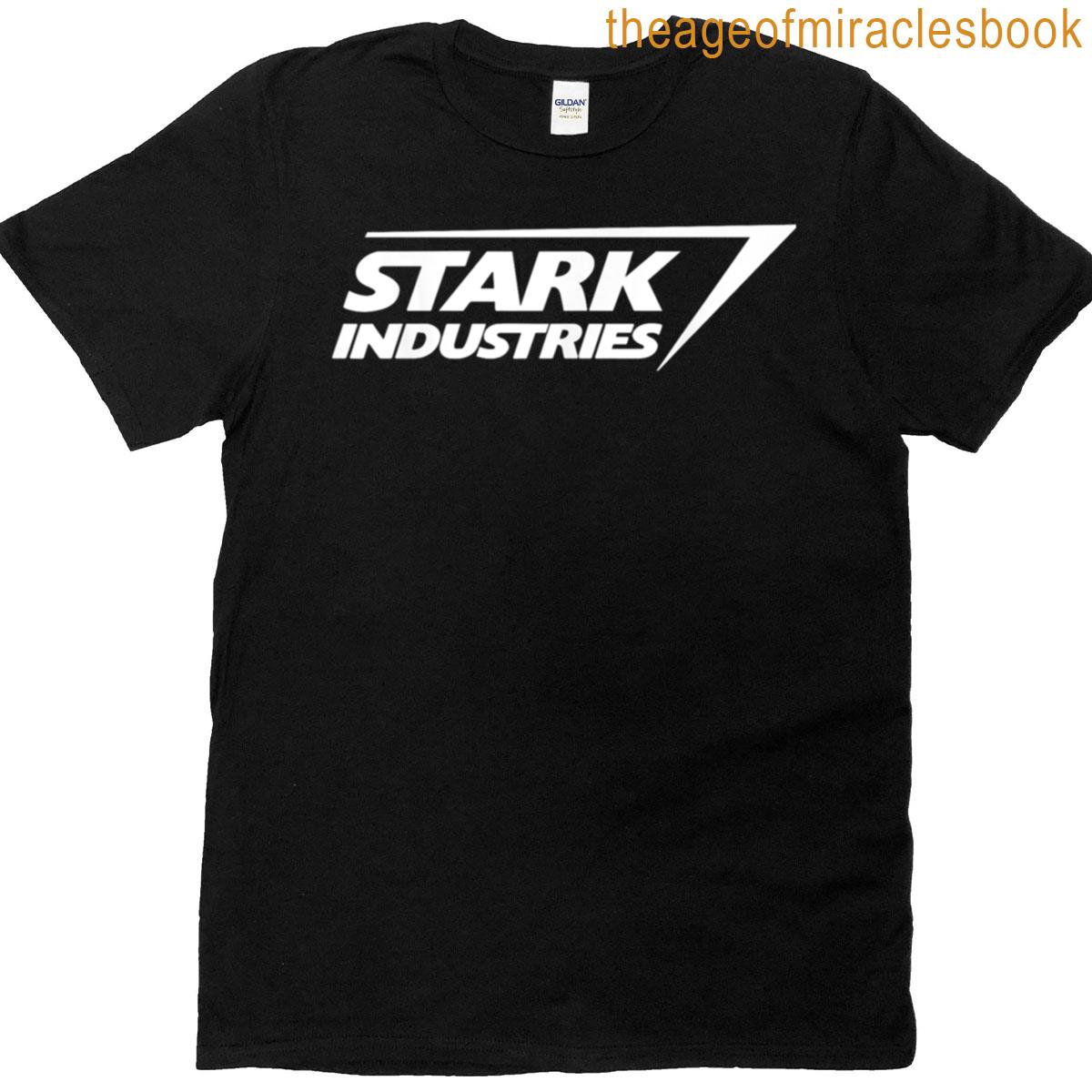Marvel Iron Man Stark Industries Logo T-shirt