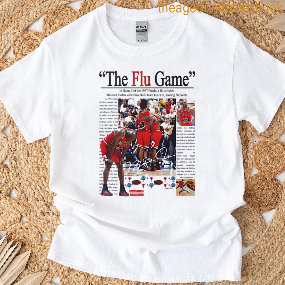 Michael Jordan Flu Game T-shirt