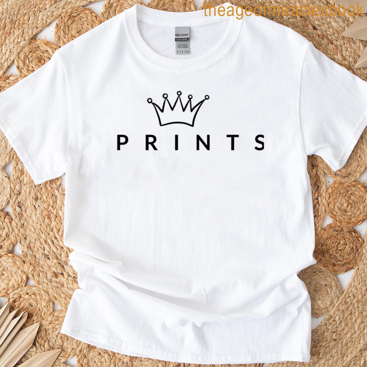 Prints Logo Oversized T-shirt