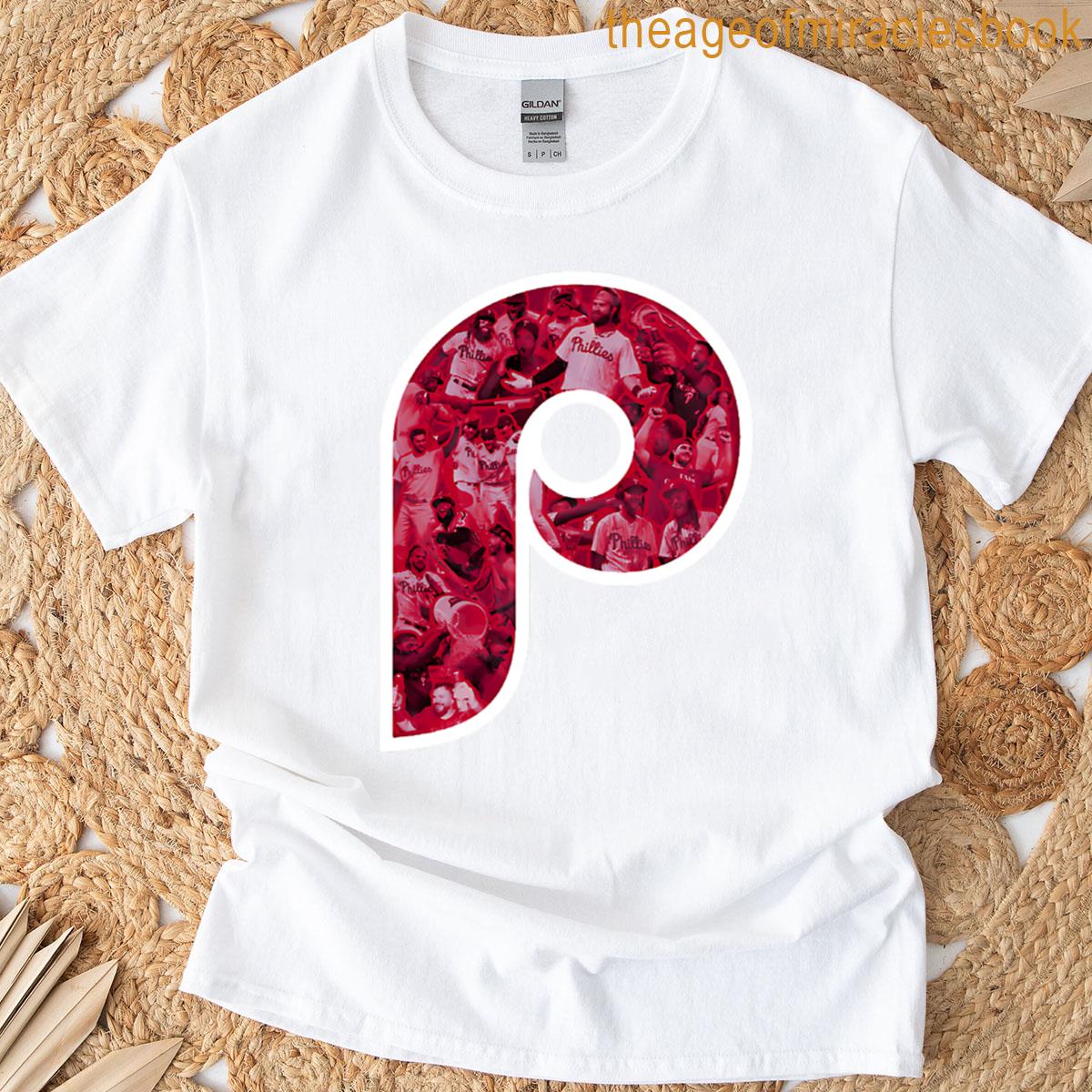 Retro Phillies Design T-shirt