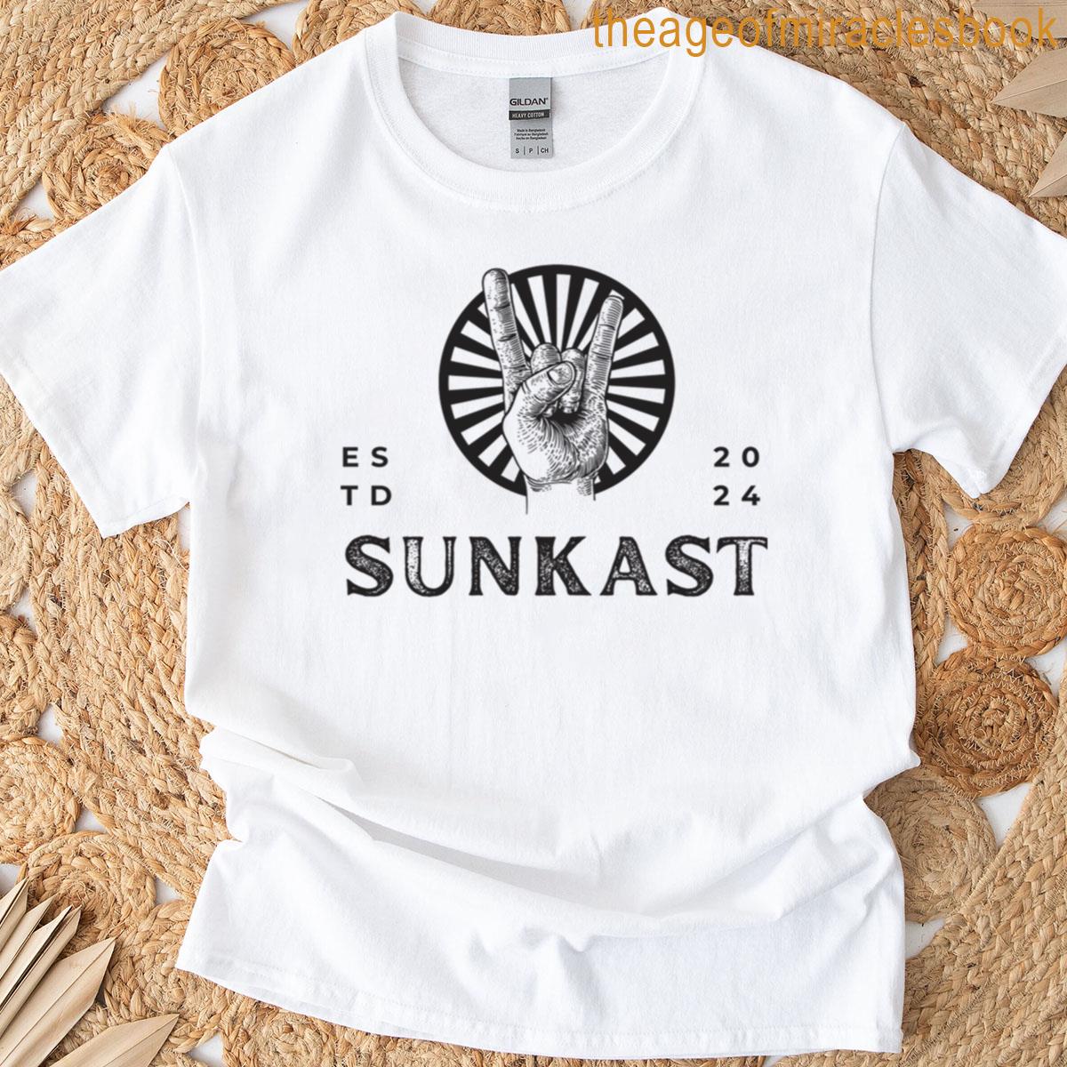 Sunkast Logo Black Font T-shirt