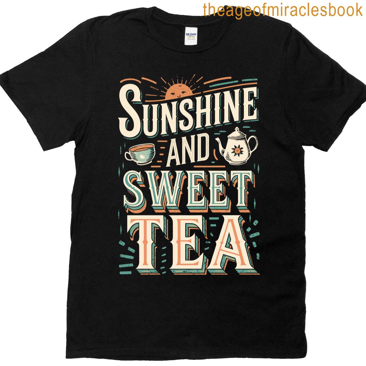 Sunshine And Sweet Tea Retro T-shirt