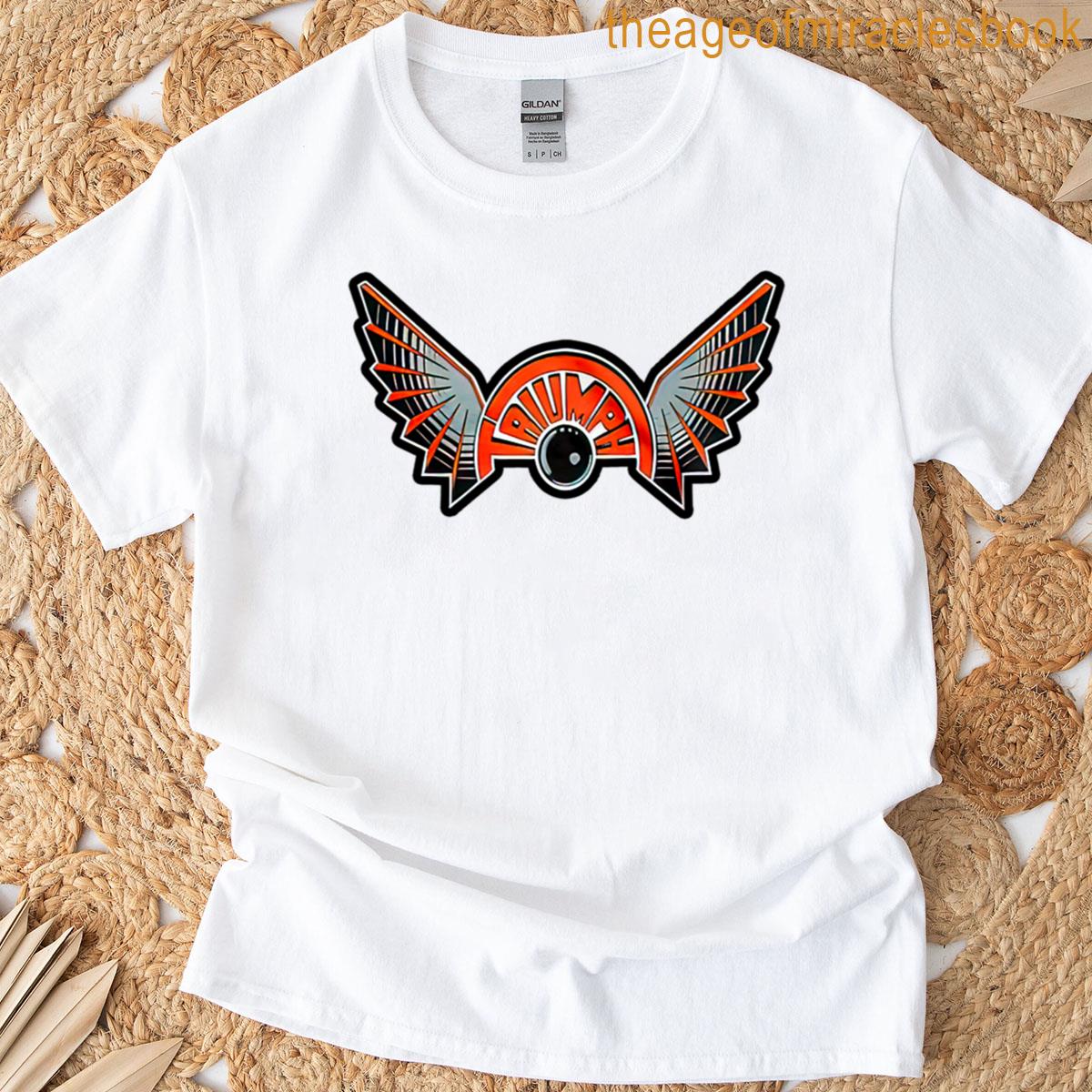 Winged Horizon Retro Power Emblem T-shirt