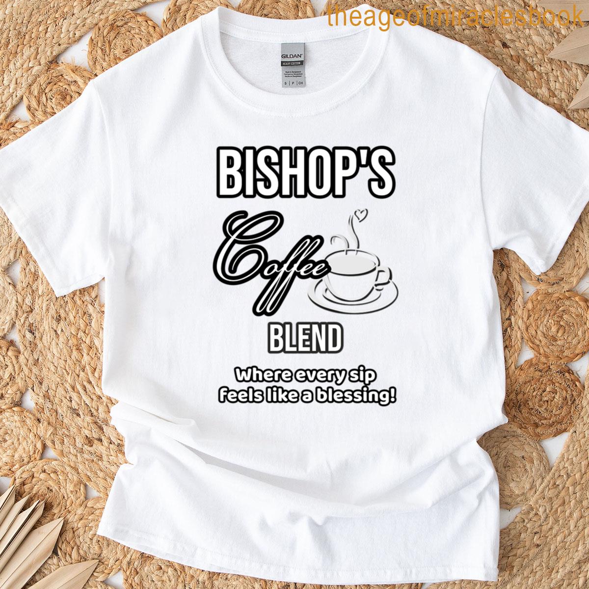 Bishope Coffee Blend Whiteblack T-shirt