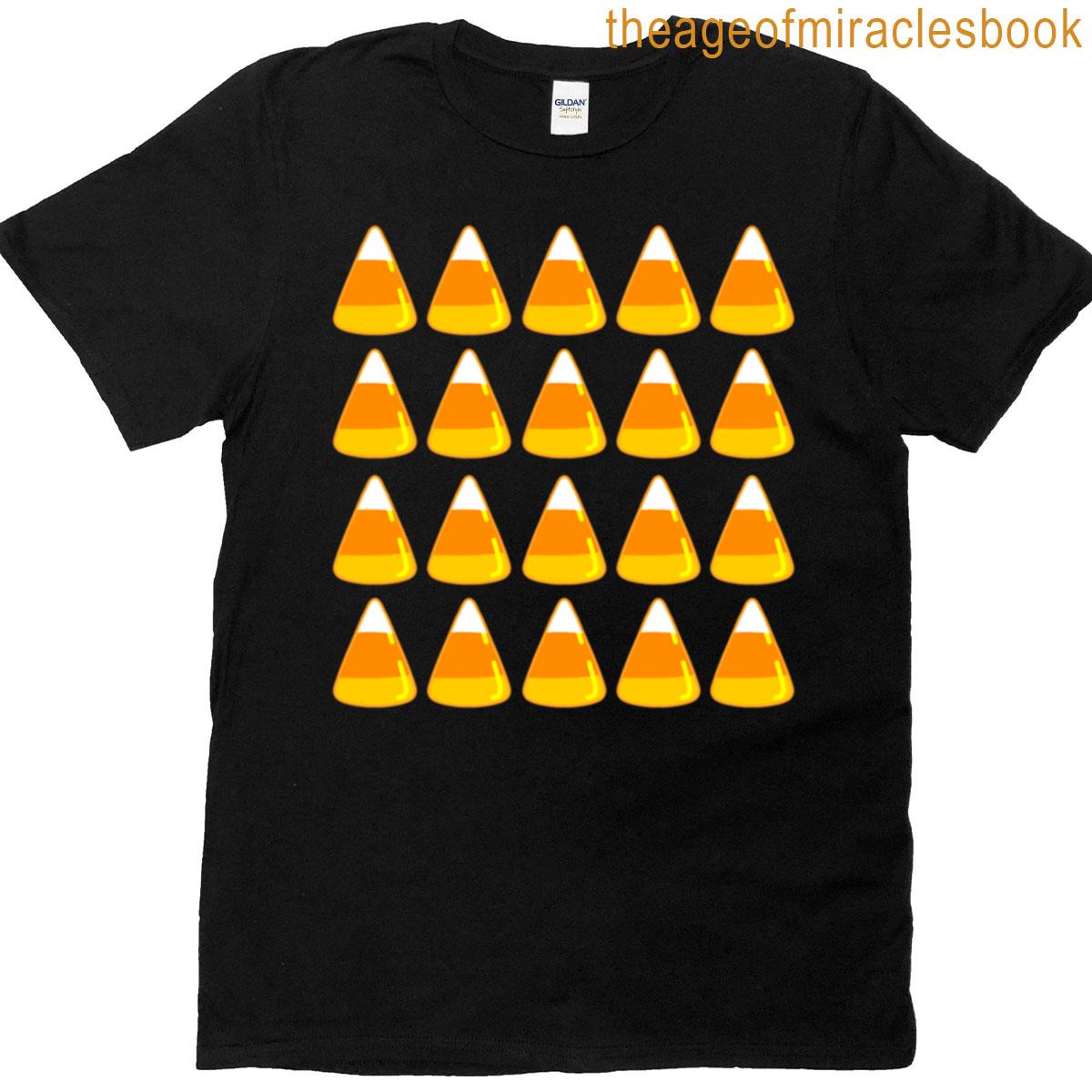 Candy Corn Pattern T-shirt