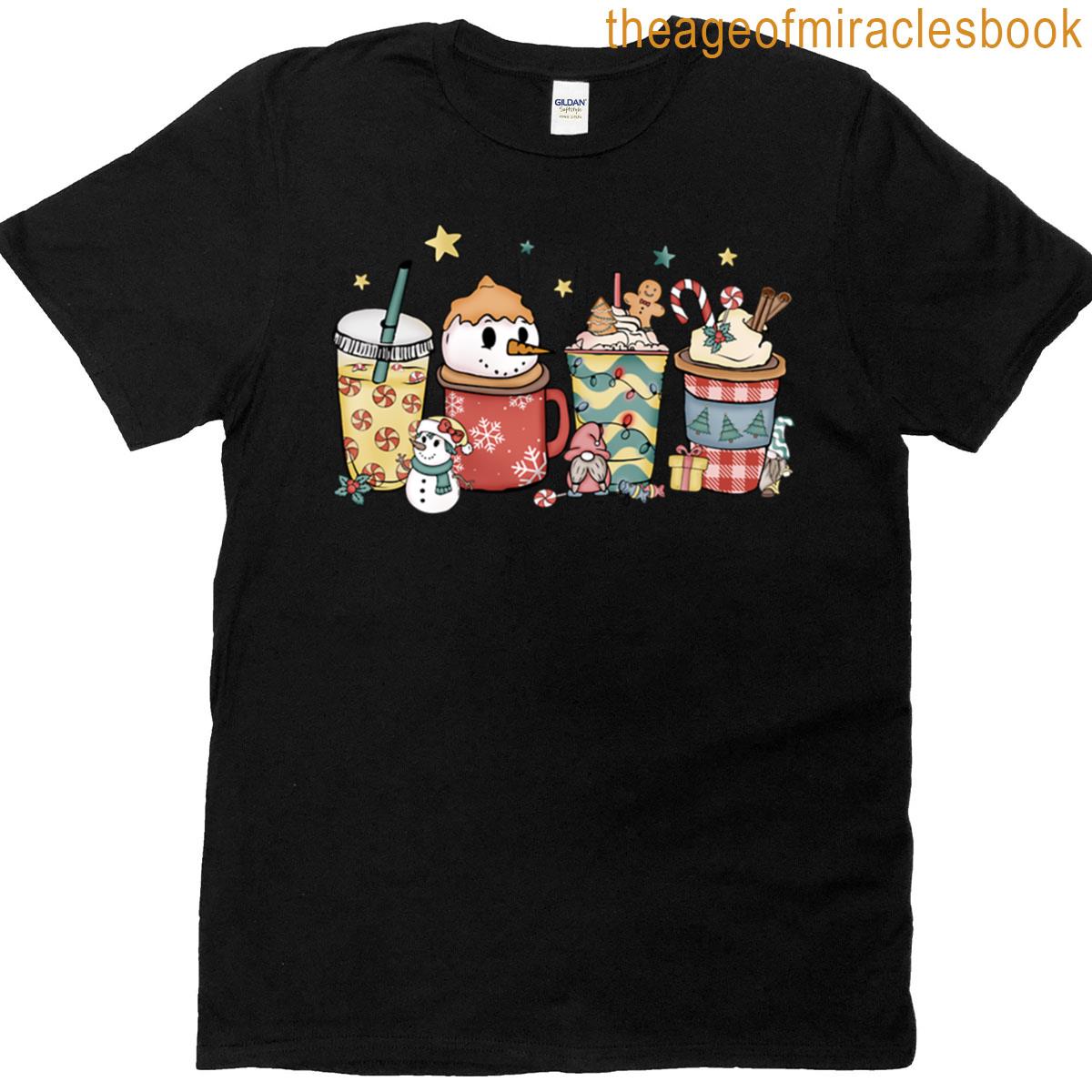 Christmas Coffee Oversized T-shirt