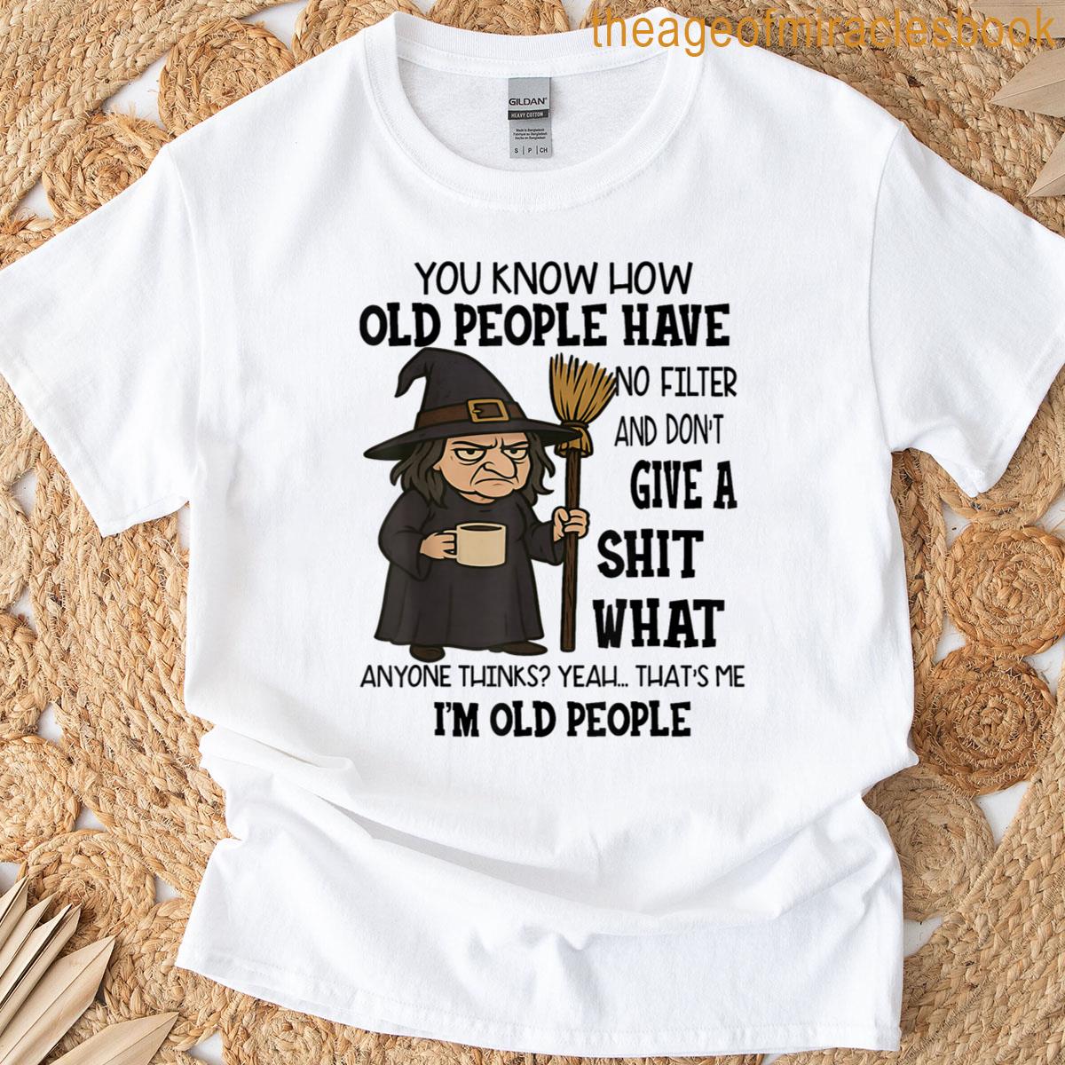 Dont Give Sht Witch T-shirt