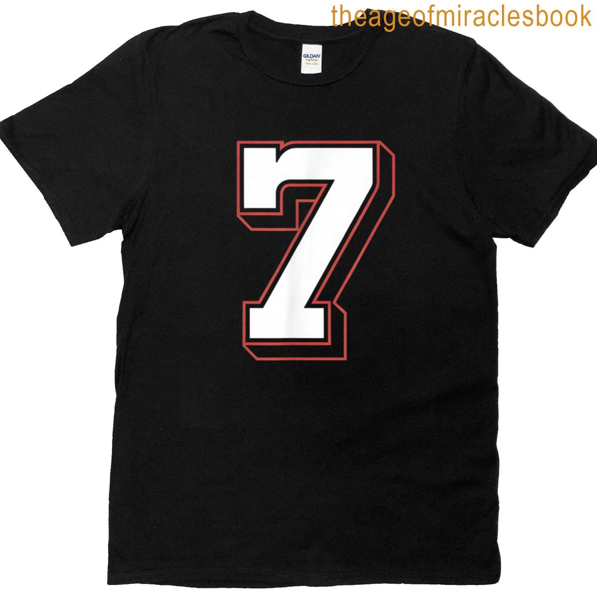 Fun Six Seven 6 7 Meme Design T-shirt