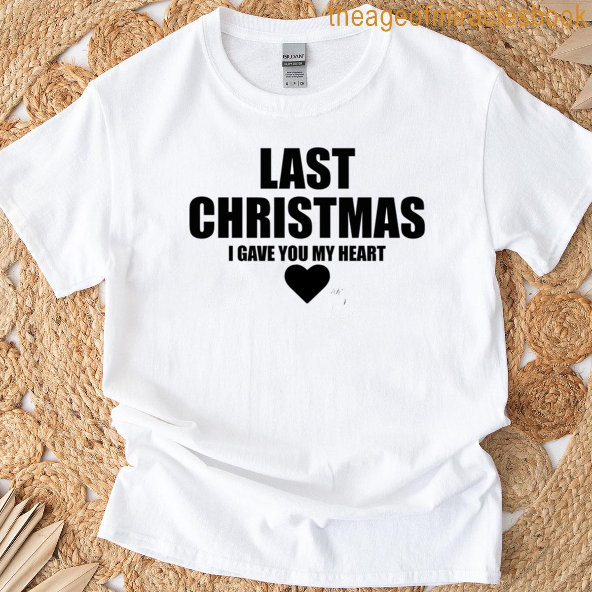 George Michael Last Christmas T-shirt