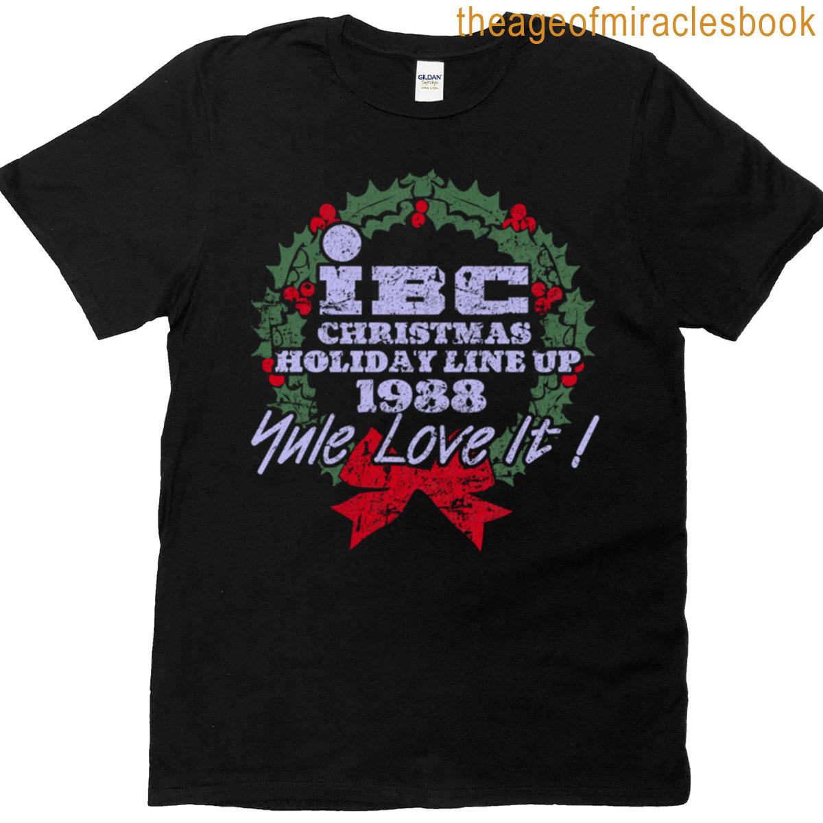 Ibc Christmas Line Up T-shirt