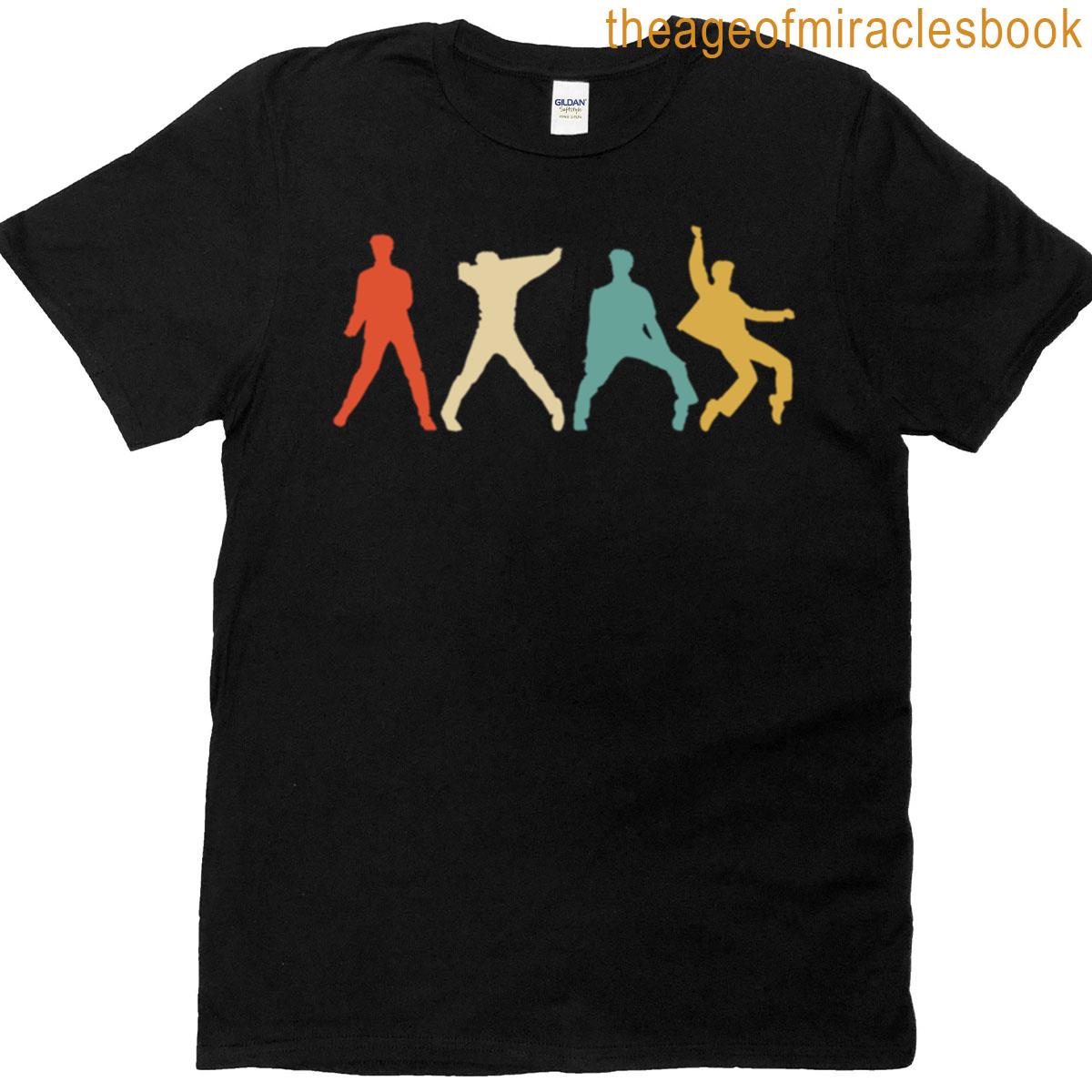 Lets Rock Vintage Retro T-shirt