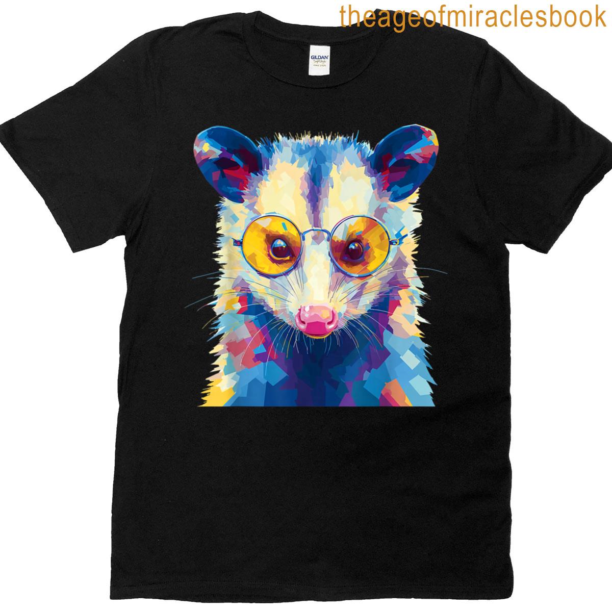 Opossum Possum Sunglasses T-shirt