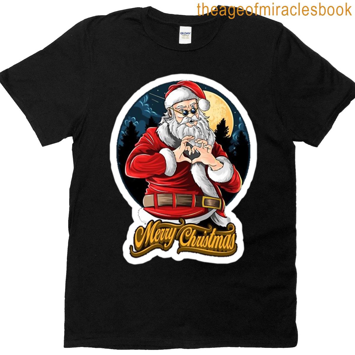 Santa Send Love T-shirt