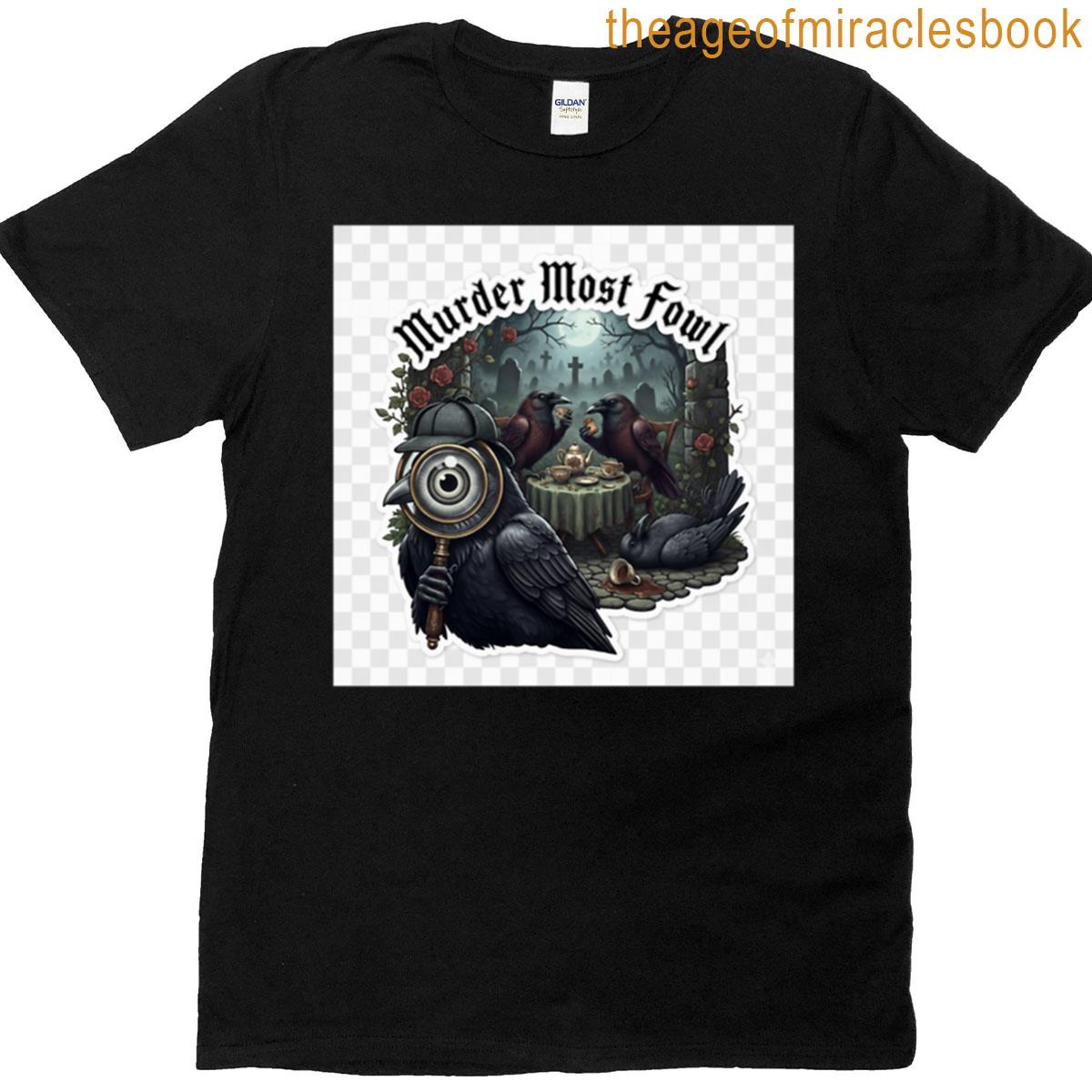 Sherlock Crow Detective T-shirt