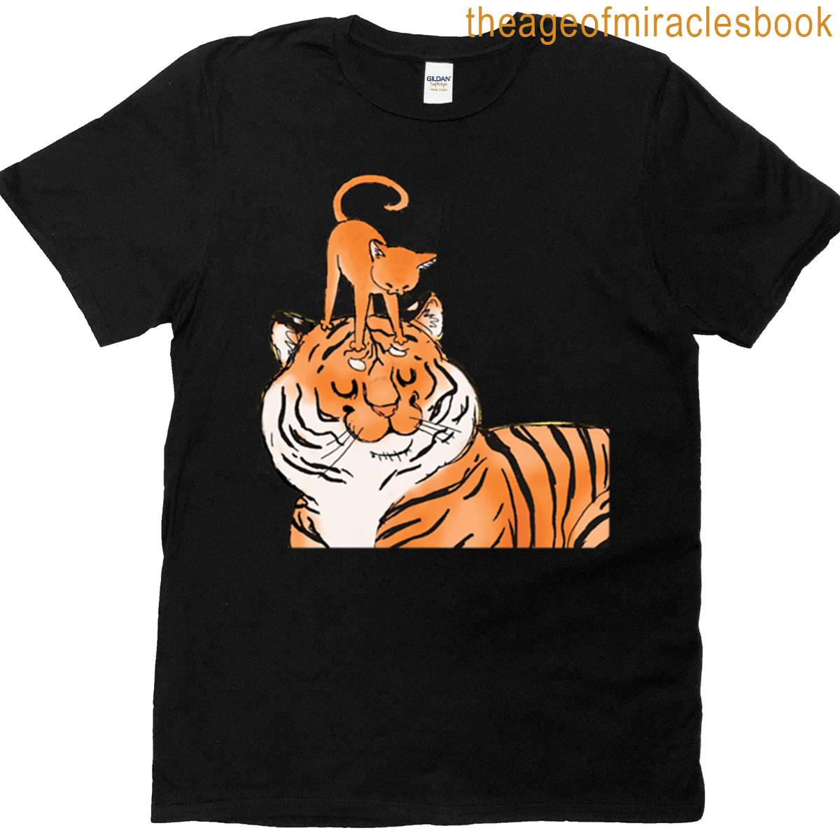 Tiger And Cat T-shirt
