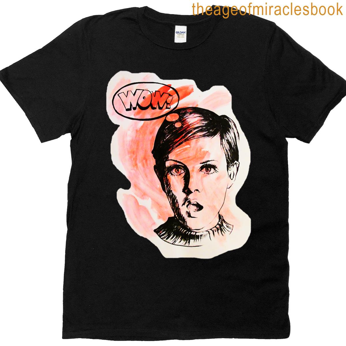 Twiggy Flower Background T-shirt